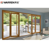 Warren 24 Inch Bifold Doors Trifold Doors Patio Door 60x80 Folding Aluminum Patio Glass Bi Fold